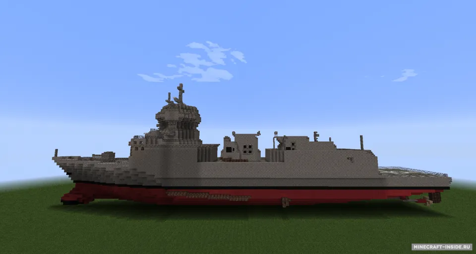 Fridtjof Nansen Class — Minecraft xarita, rasm 6