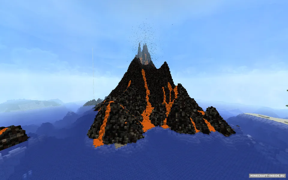 Tropical volcano — Minecraft xarita, rasm 2