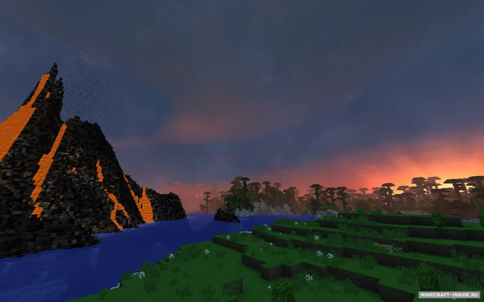 Tropical volcano — Minecraft xarita, rasm 3