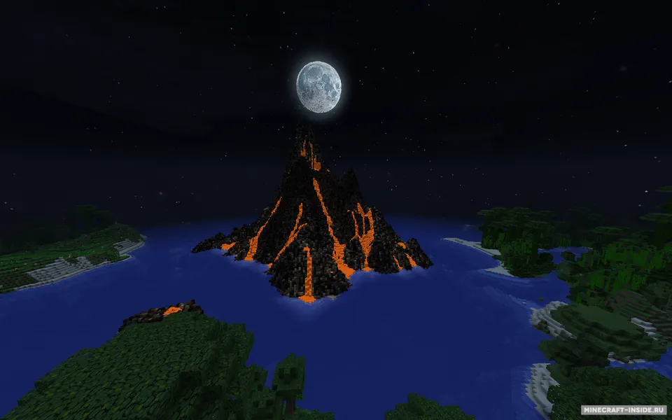 Tropical volcano — Minecraft xarita, rasm 5