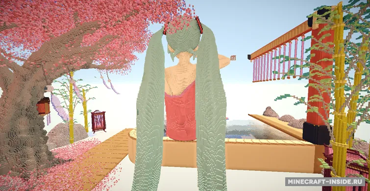 Hatsune Miku - Hot Spring — Minecraft xarita, rasm 6