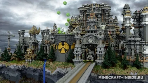 The Industrial island — Minecraft xarita, rasm 1