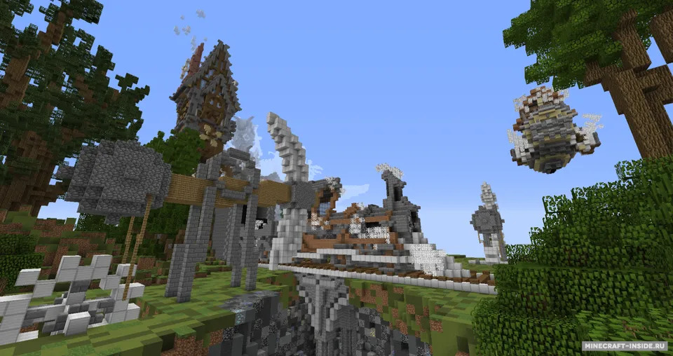 Skiphold — Minecraft xarita, rasm 2