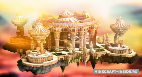 Floating Circus — Minecraft xarita, rasm 1