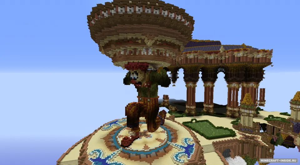 Floating Circus — Minecraft xarita, rasm 2