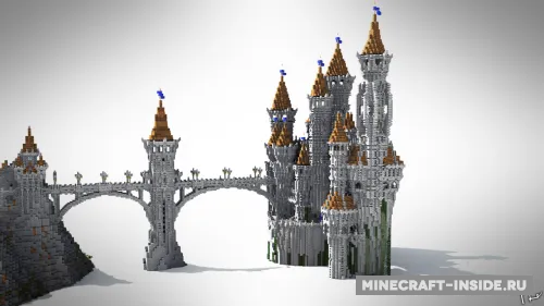 The Lonely Castle — Minecraft xarita, rasm 1