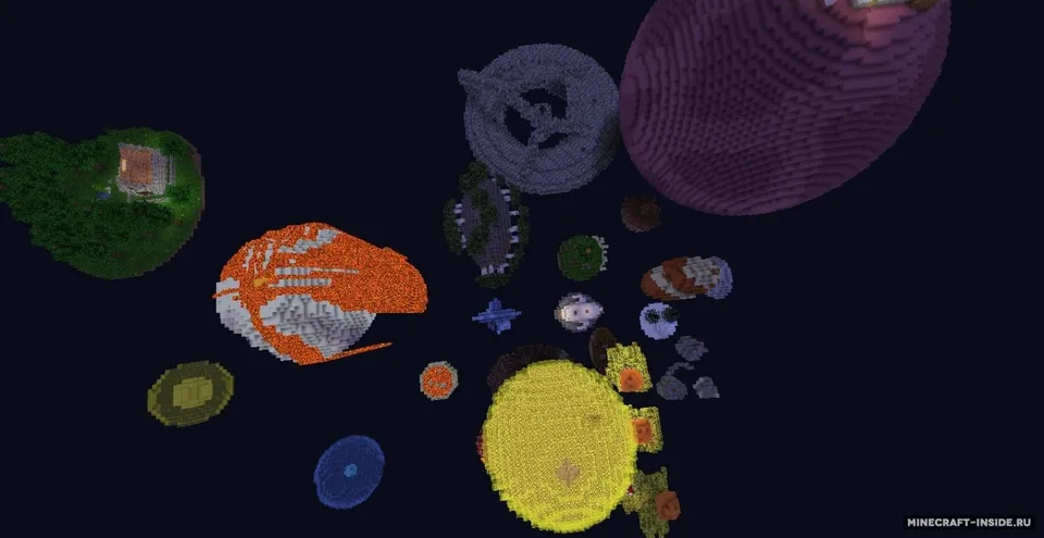 I Wanna Go To Space — Minecraft xarita, rasm 2