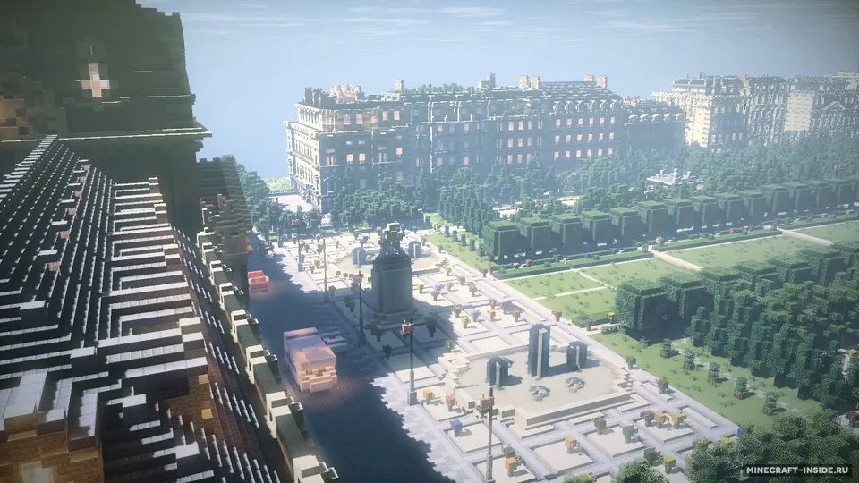 Paris - Eiffel Tower — Minecraft xarita, rasm 4