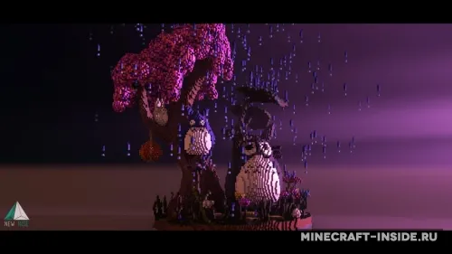 My neighbor Totoro — Minecraft xarita, rasm 1