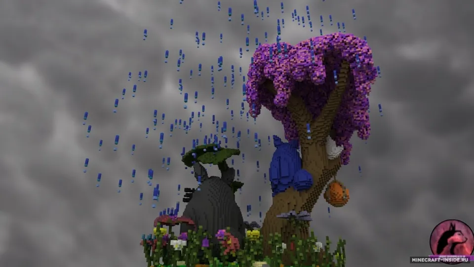 My neighbor Totoro — Minecraft xarita, rasm 2