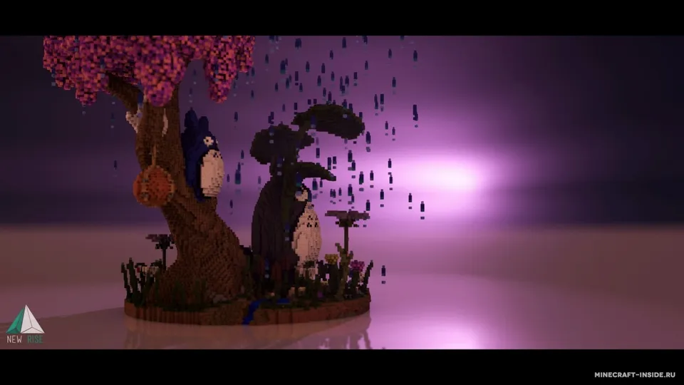 My neighbor Totoro — Minecraft xarita, rasm 5