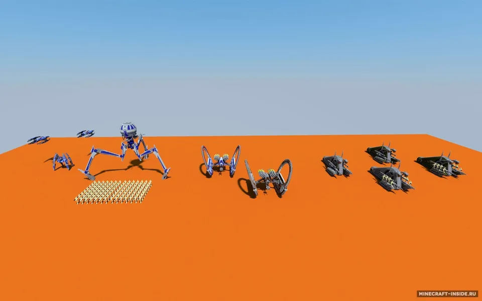 CIS Droid Army — Minecraft xarita, rasm 2