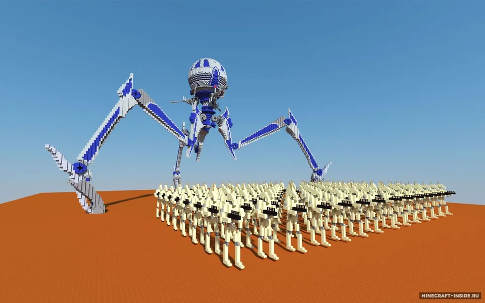 CIS Droid Army — Minecraft xarita, rasm 5