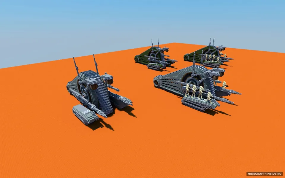 CIS Droid Army — Minecraft xarita, rasm 8