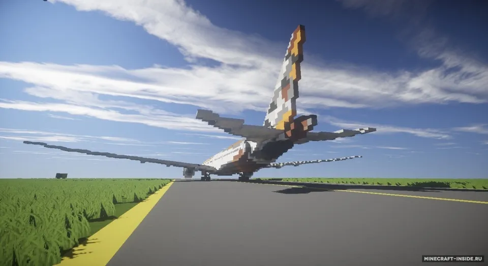 Boeing 777-300ER — Minecraft xarita, rasm 3