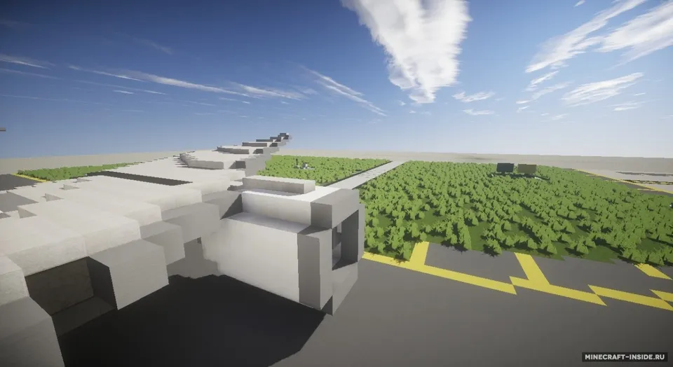 Boeing 777-300ER — Minecraft xarita, rasm 4