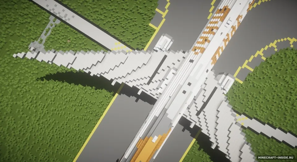 Boeing 777-300ER — Minecraft xarita, rasm 5