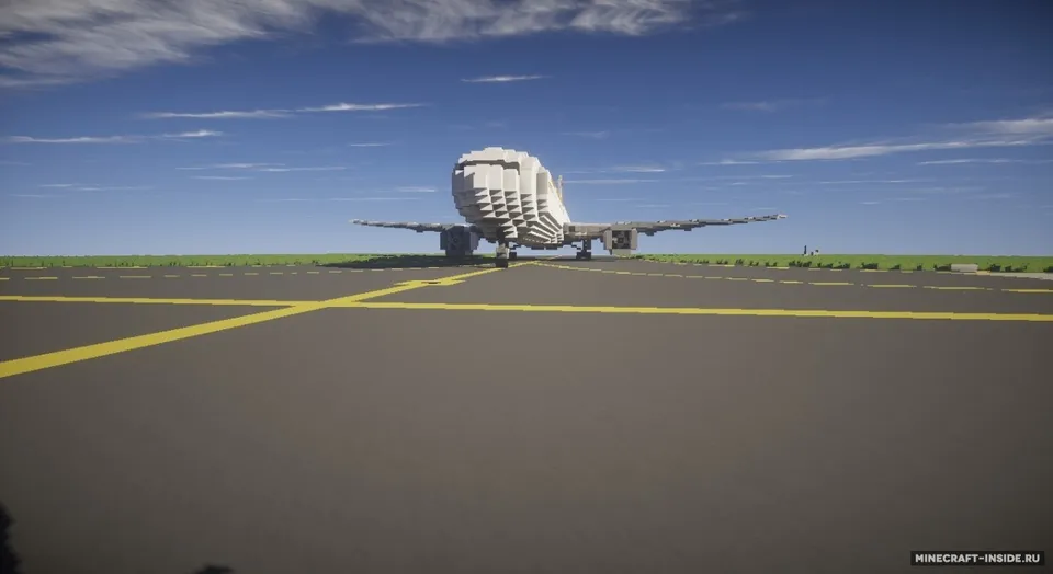 Boeing 777-300ER — Minecraft xarita, rasm 6