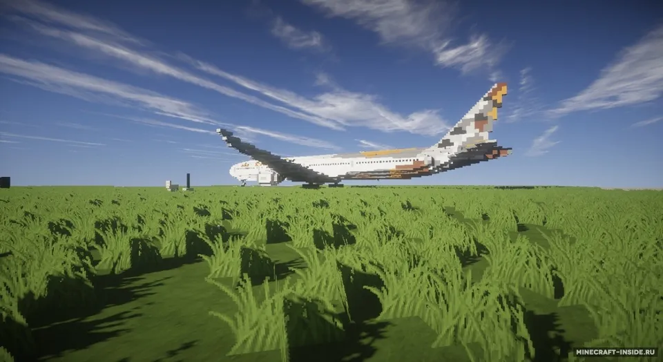 Boeing 777-300ER — Minecraft xarita, rasm 8