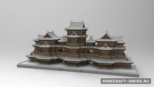 Chinese Ancient Architecture 3 — Minecraft xarita, rasm 1