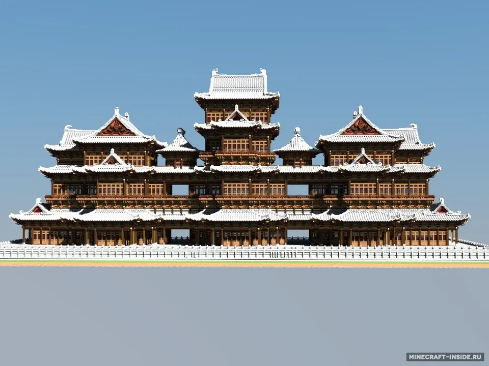 Chinese Ancient Architecture 3 — Minecraft xarita, rasm 3