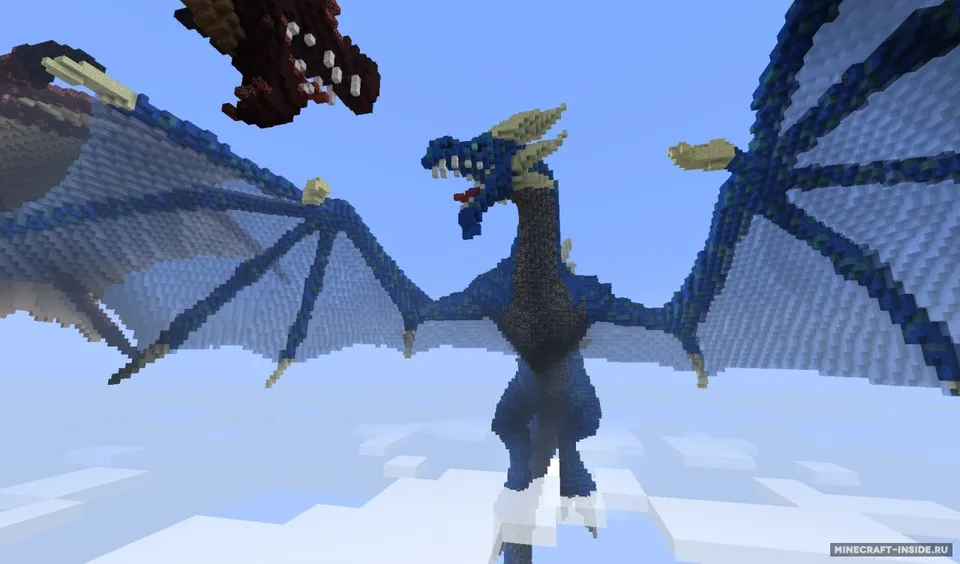 Dragons Merceron And Perinthus — Minecraft xarita, rasm 3