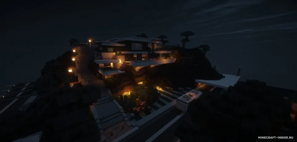 Mountain modern house — Minecraft xarita, rasm 7