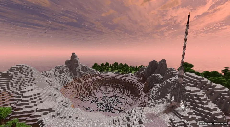 Space Shuttle and Base — Minecraft xarita, rasm 5