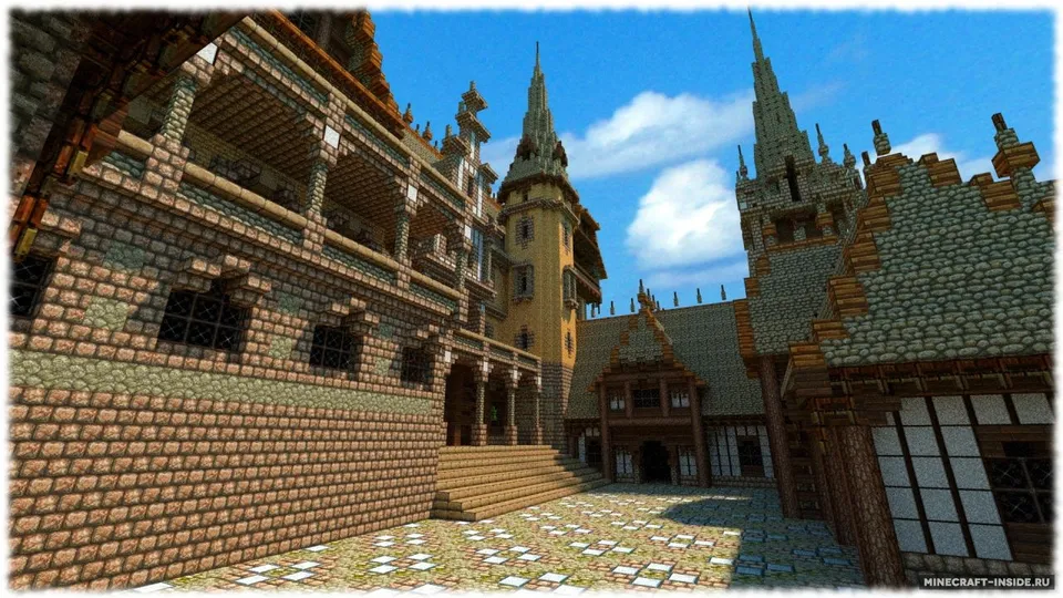 Vitruvian Castle — Minecraft xarita, rasm 3