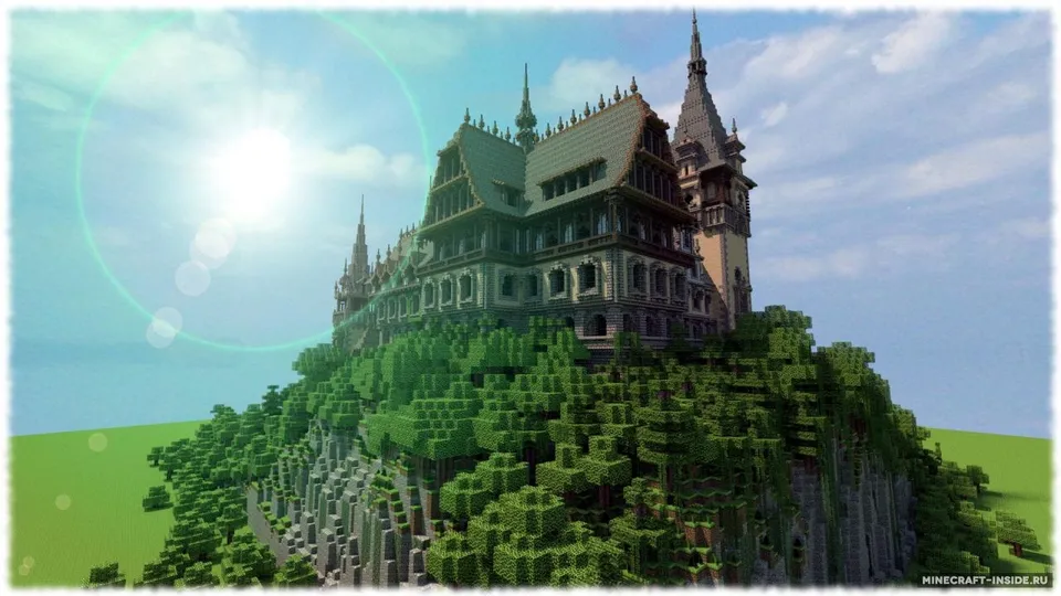 Vitruvian Castle — Minecraft xarita, rasm 4