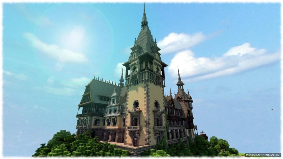Vitruvian Castle — Minecraft xarita, rasm 5