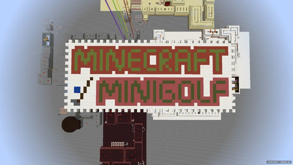 Minigolf 4 — Minecraft xarita, rasm 5