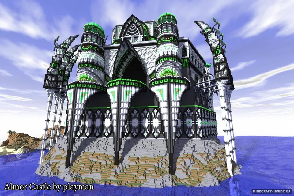 Almor Castle — Minecraft xarita, rasm 2