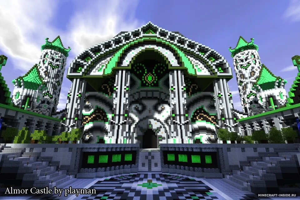 Almor Castle — Minecraft xarita, rasm 3