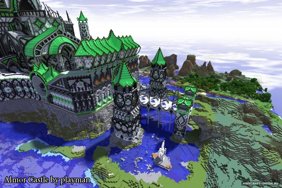 Almor Castle — Minecraft xarita, rasm 5