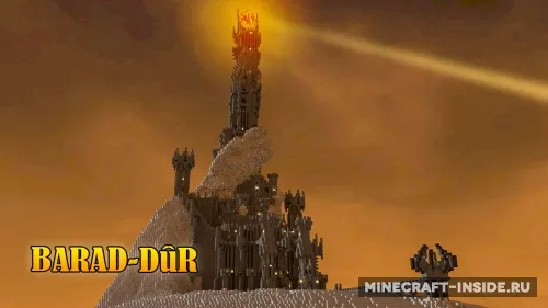 Barad-Dur — Minecraft xarita, rasm 1