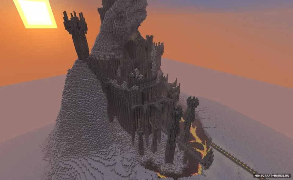 Barad-Dur — Minecraft xarita, rasm 2
