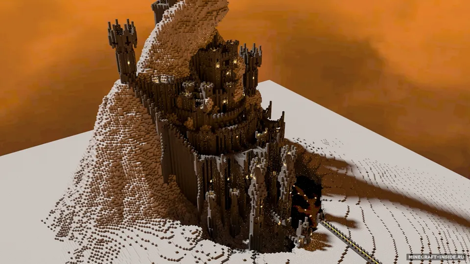 Barad-Dur — Minecraft xarita, rasm 4