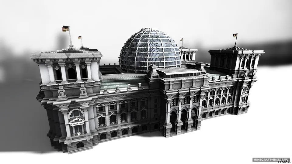 Berlin Reichstag — Minecraft xarita, rasm 4