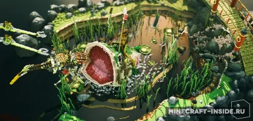 Tsukiyama Pond — Minecraft xarita, rasm 1