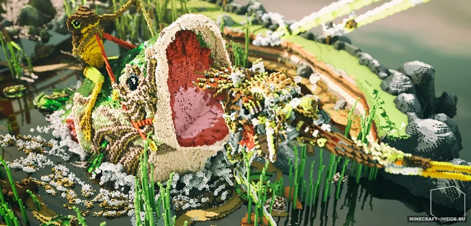 Tsukiyama Pond — Minecraft xarita, rasm 8