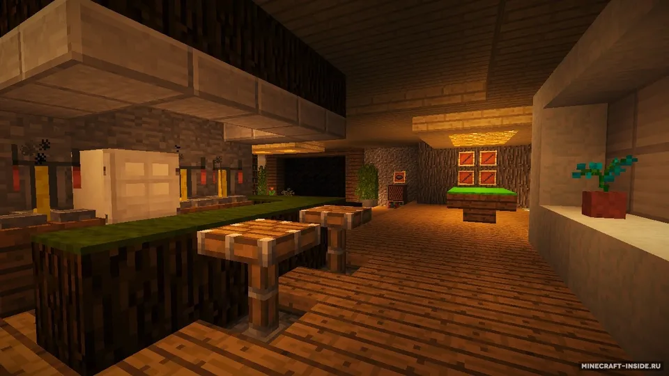 Modern C-Deggre House — Minecraft xarita, rasm 2