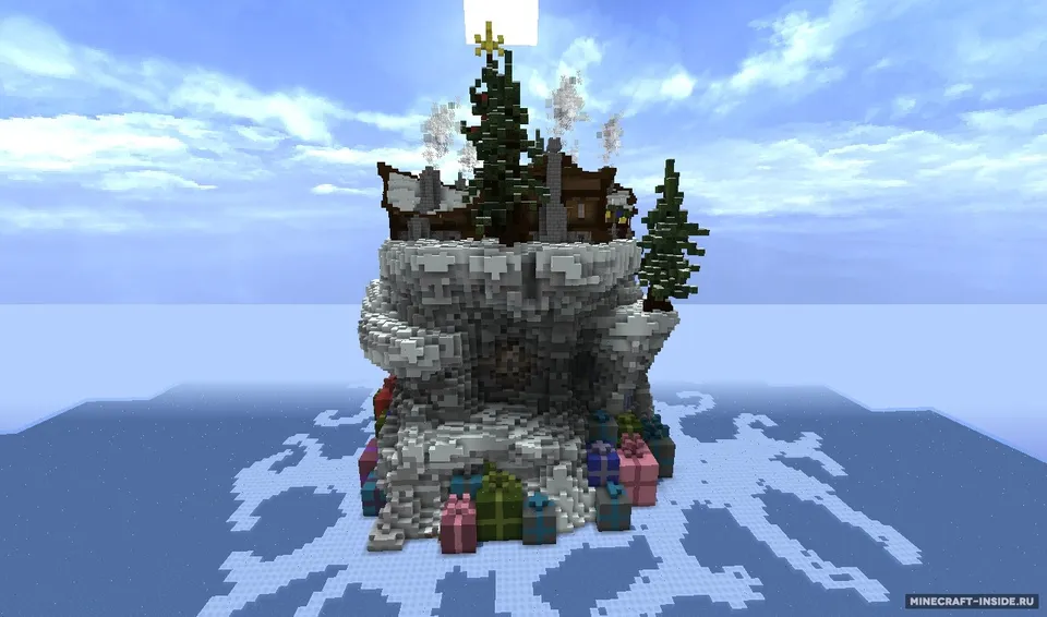Christmas Village — Minecraft xarita, rasm 5