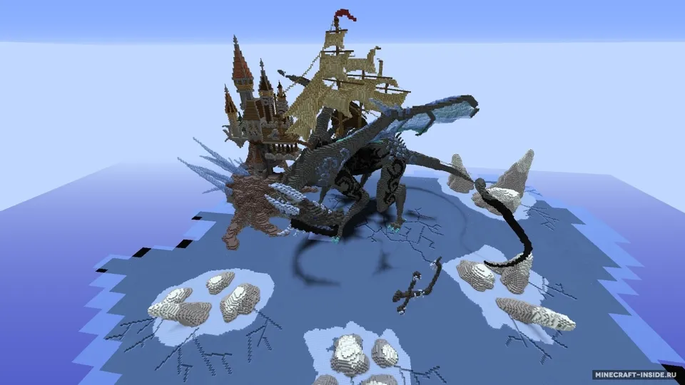 Lost in the frost — Minecraft xarita, rasm 2