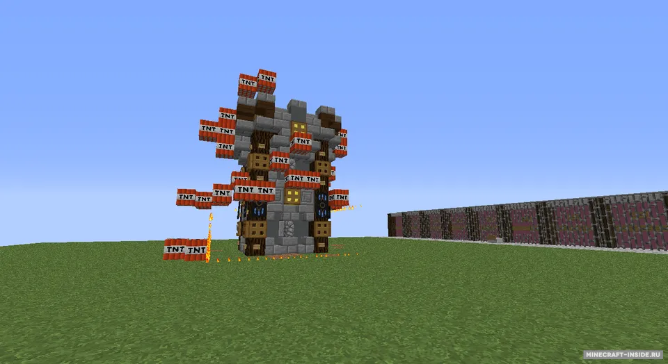 Total House Bombover — Minecraft xarita, rasm 2