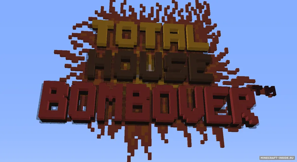 Total House Bombover — Minecraft xarita, rasm 8