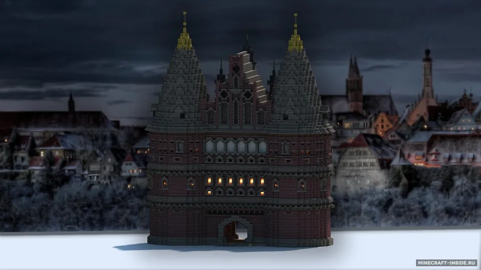 Holstentor — Minecraft xarita, rasm 2