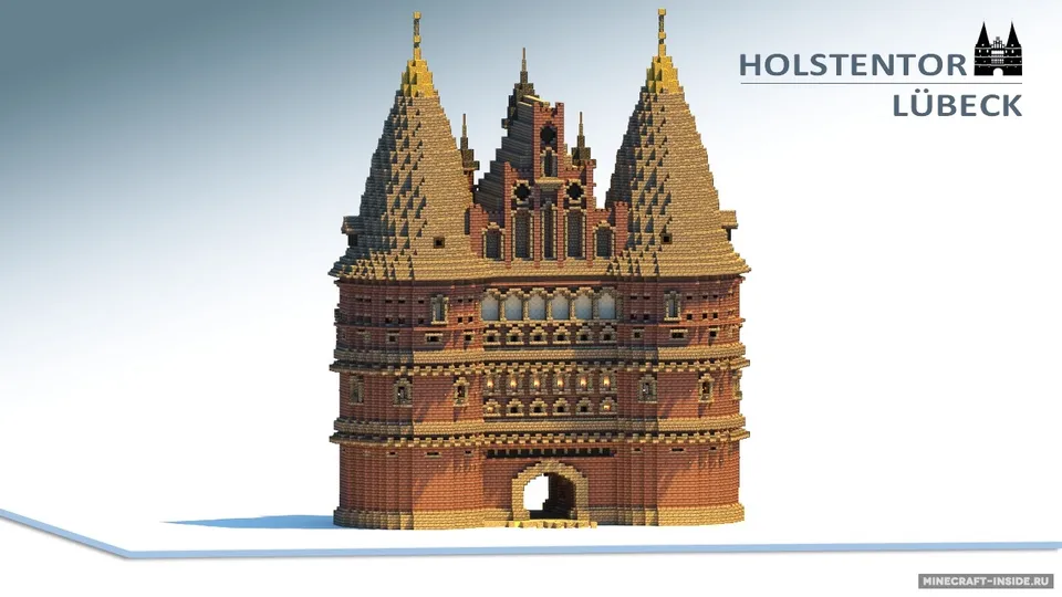 Holstentor — Minecraft xarita, rasm 4