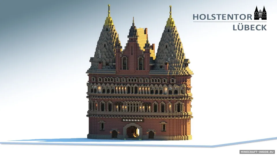Holstentor — Minecraft xarita, rasm 5