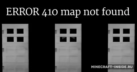 ERROR 410 map not found